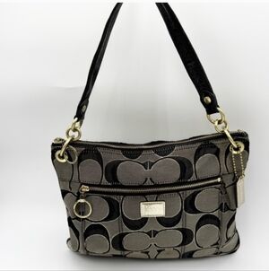 Coach Poppy Lurex Shoulder Bag Vintage